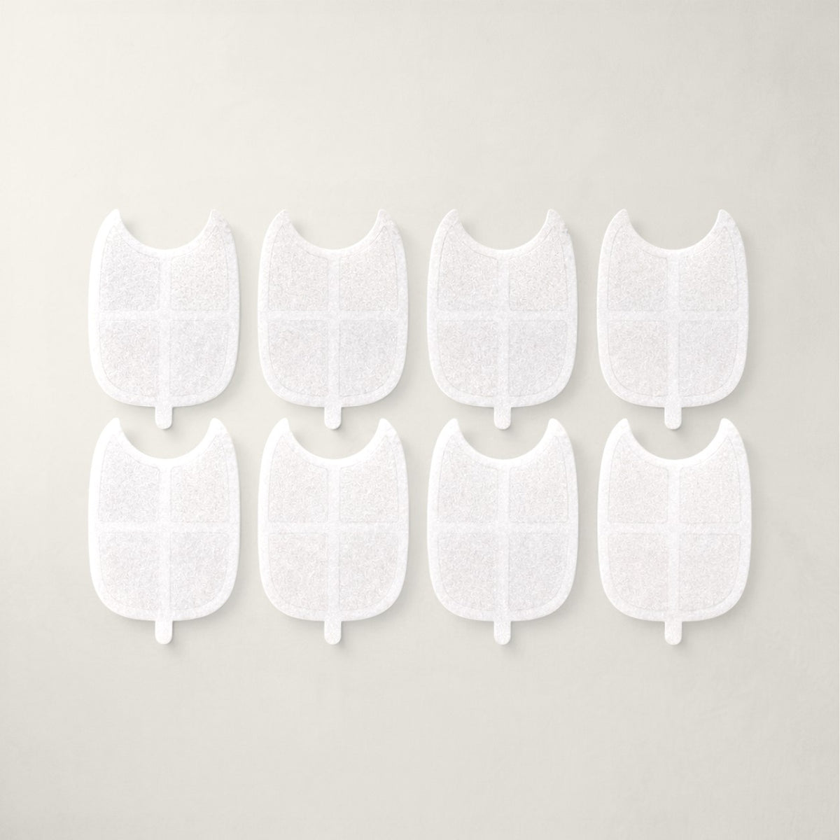 Pack de 8 cartouches filtrantes PURÉO et 2 éponges pour fontaine à eau chat en inox sans fil