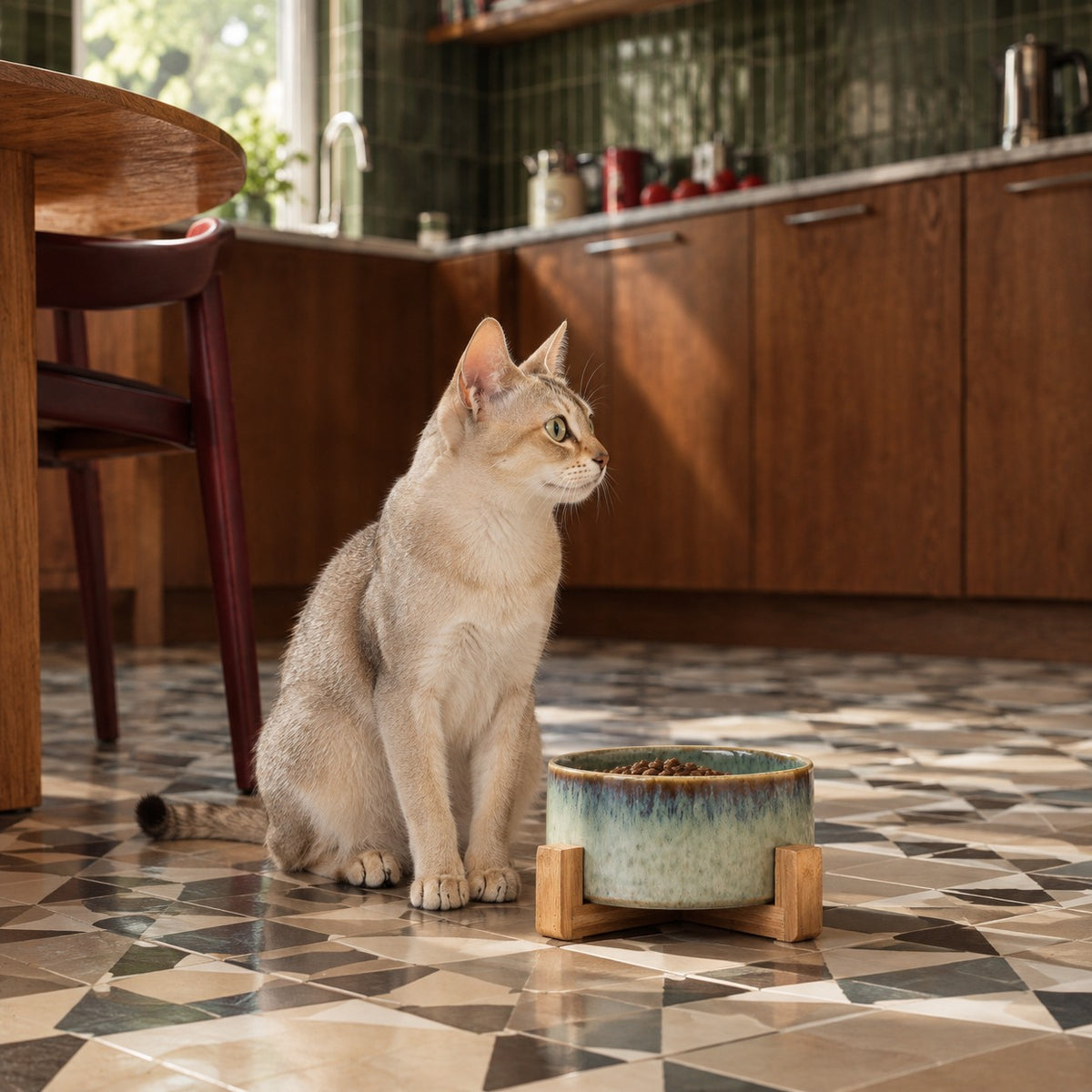 Gamelle céramique émaillée pour chat Moustiers Bofélin 14 Image