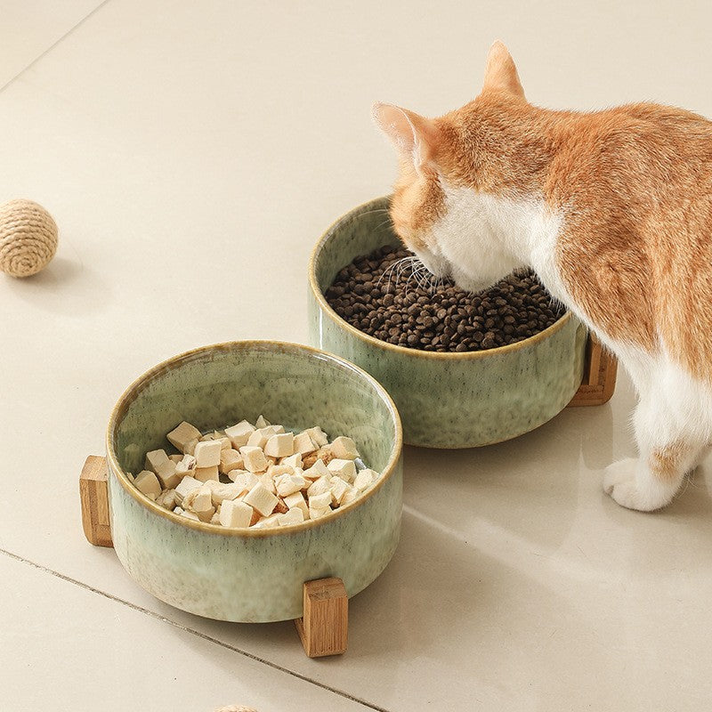 Gamelle céramique émaillée pour chat Moustiers Bofélin 2