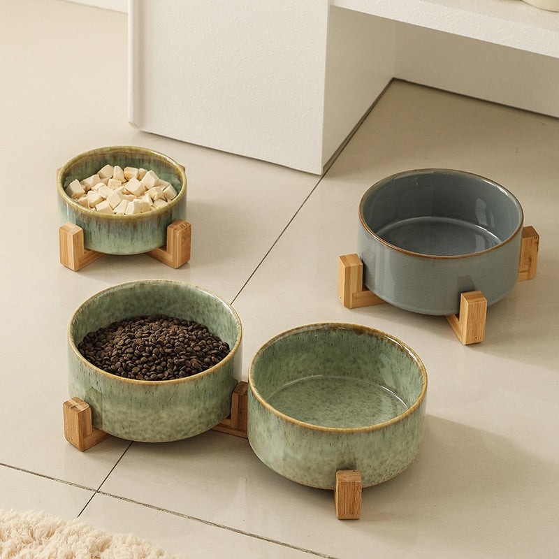 Gamelle céramique émaillée pour chat Moustiers Bofélin 3