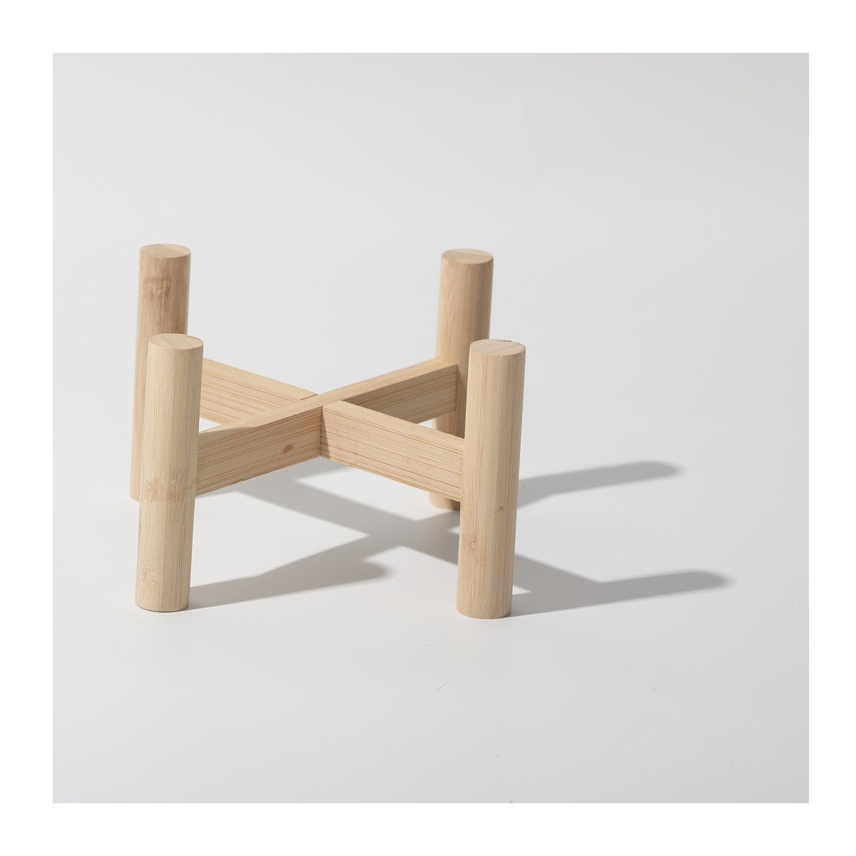 Gamelle inox surélevée sur support bois Lund Bofélin 3
