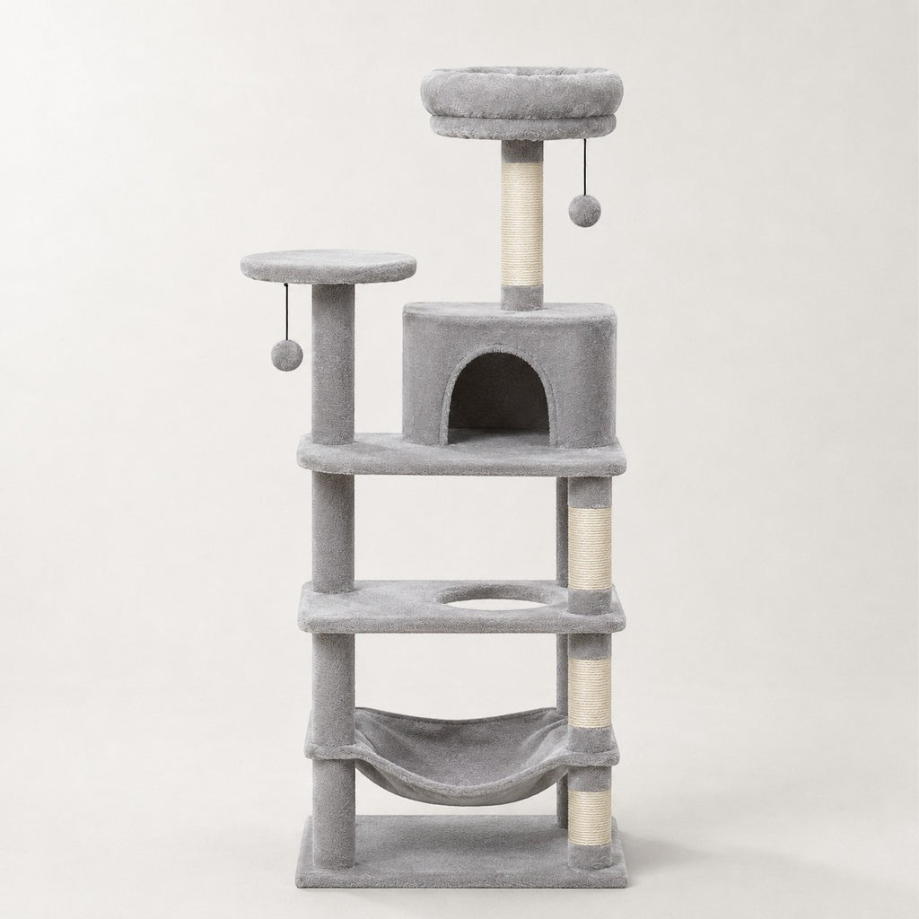 Grand arbre à chat avec grand hamac - Bofélin