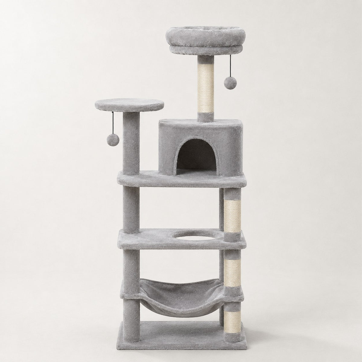Grand arbre à chat avec grand hamac - Bofélin