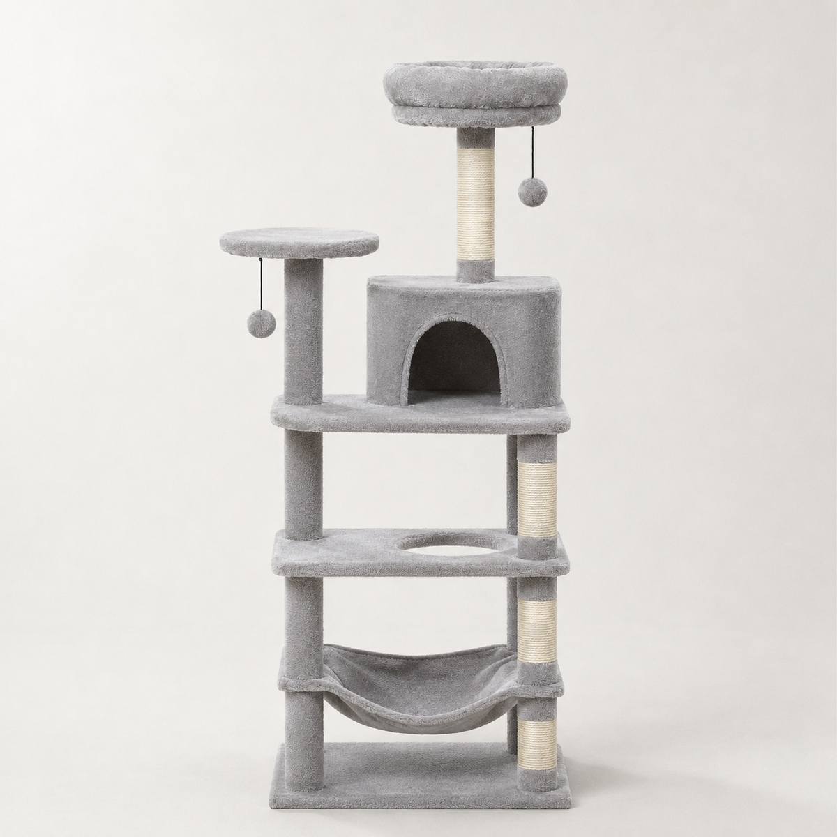 Grand arbre à chat avec grand hamac - Bofélin