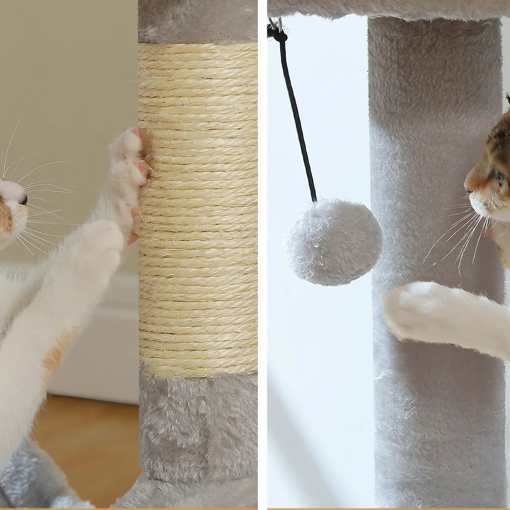 Grand arbre à chat avec grand hamac - Bofélin - 10