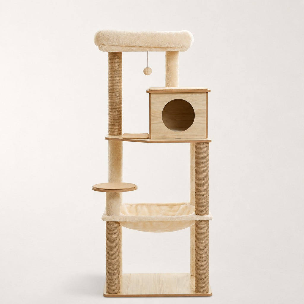 Grand arbre à chat bois - Bofélin