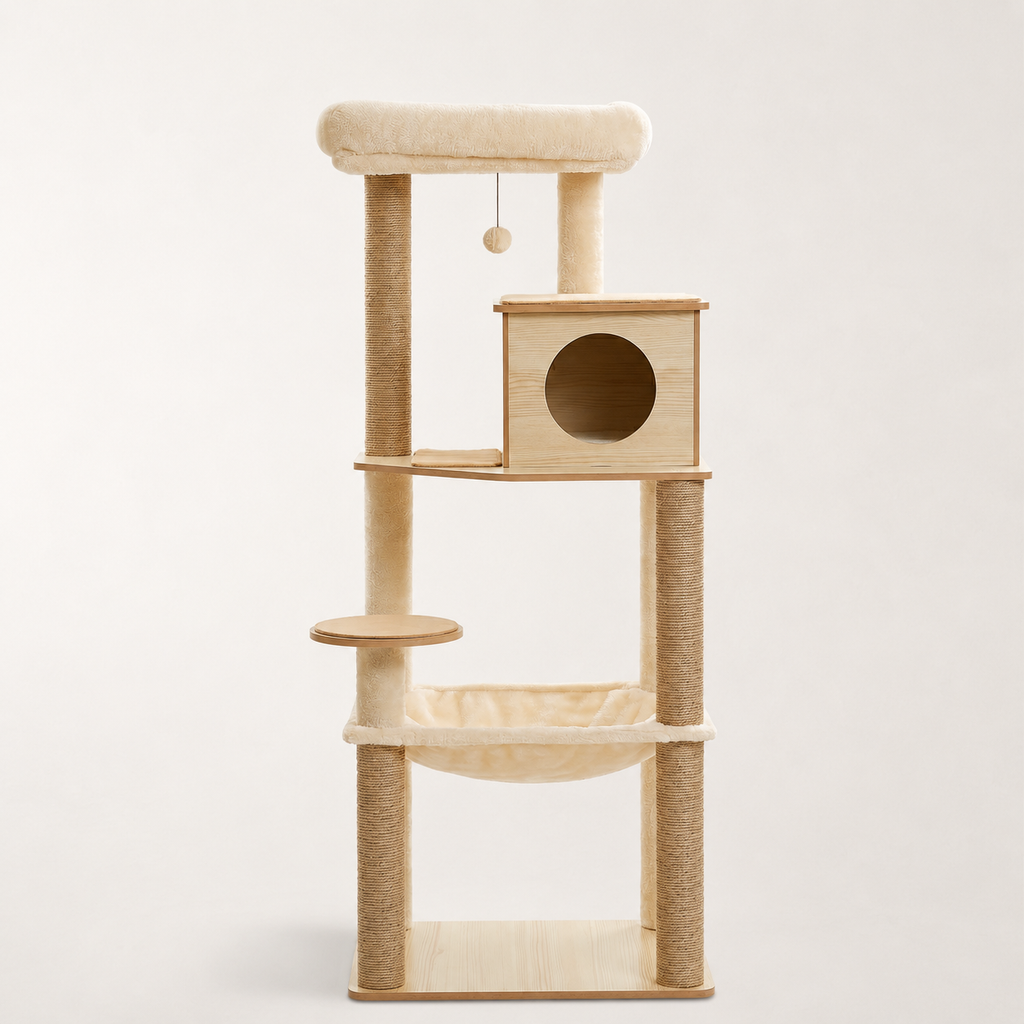 Grand arbre à chat bois - Bofélin