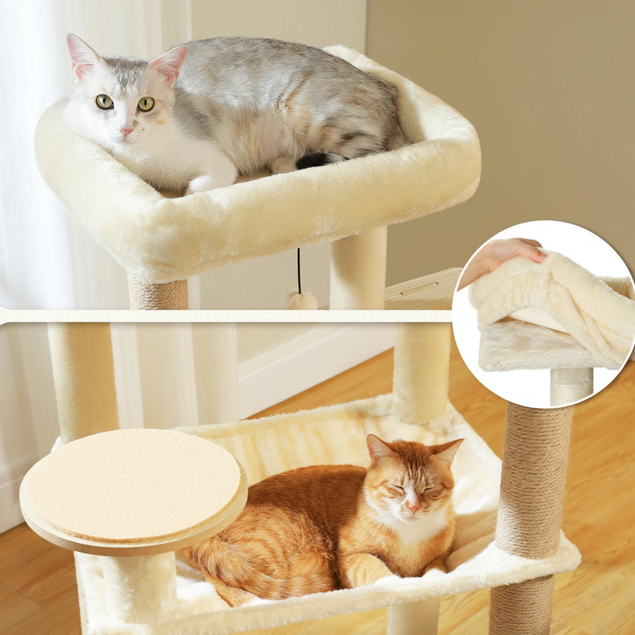 Grand arbre à chat bois
