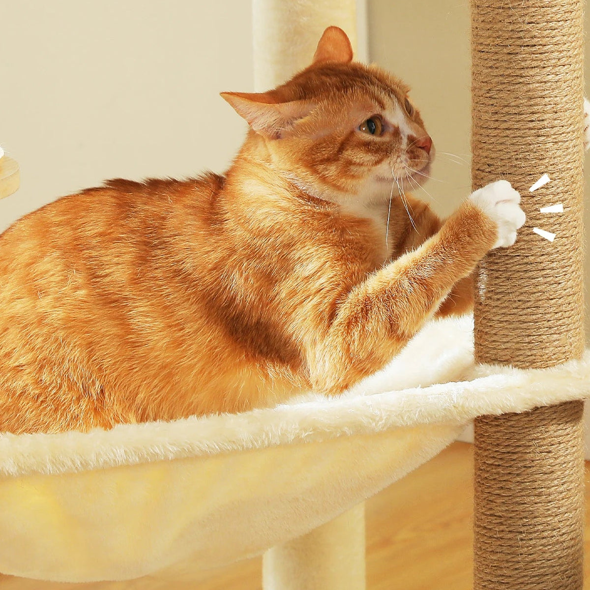 Grand arbre à chat bois
