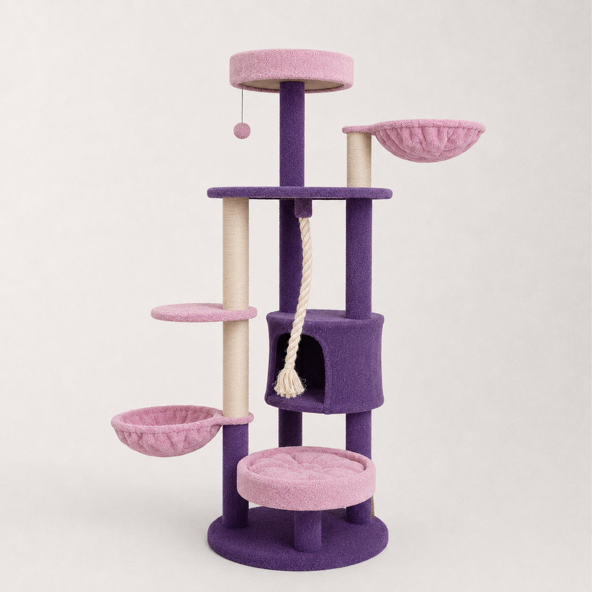 Grand arbre à chat rond