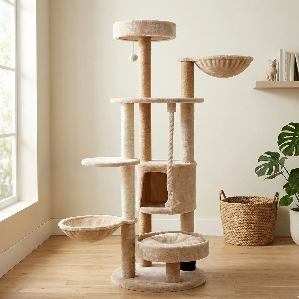 Grand arbre à chat rond - Bofélin - 12