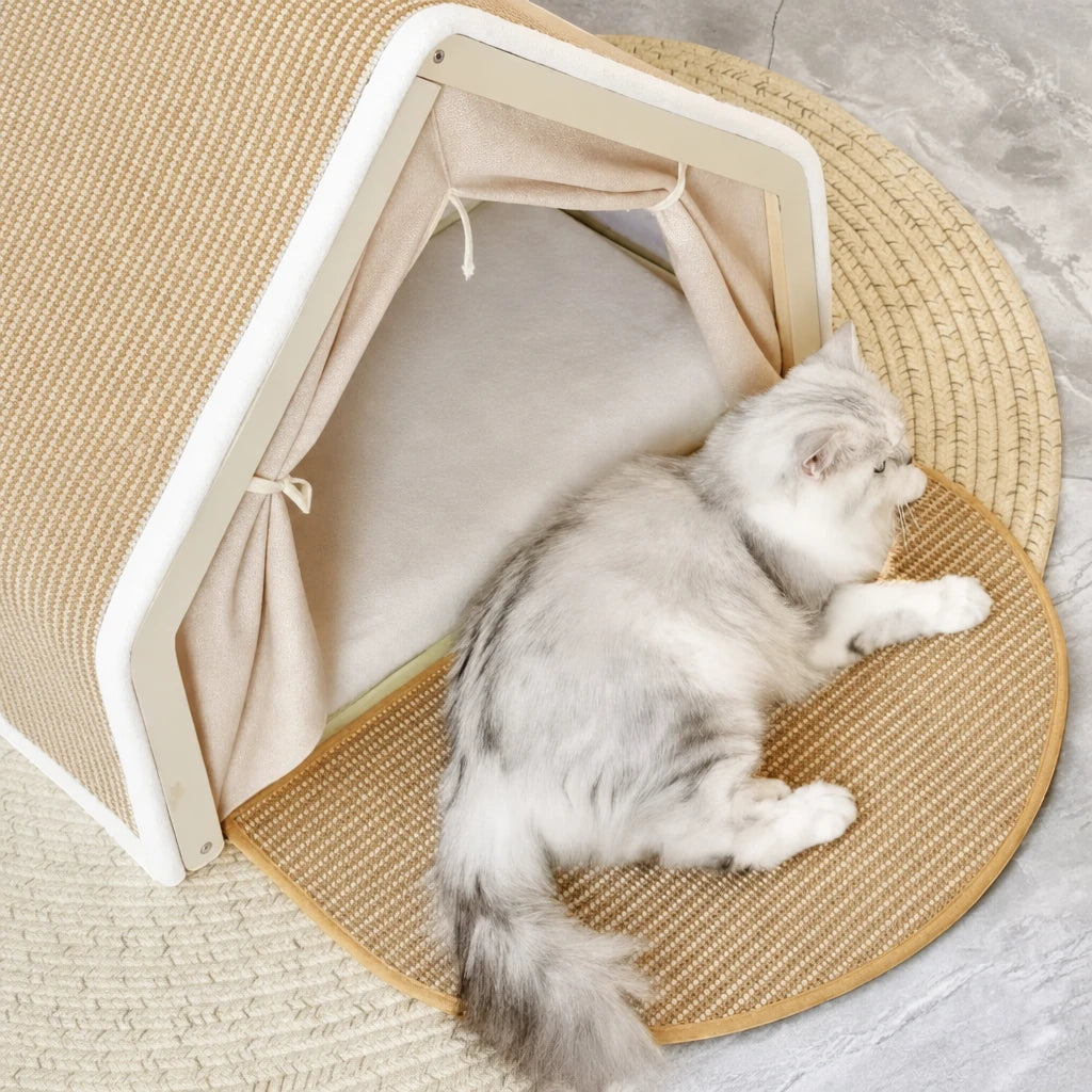 Niche tente pour chat Tolede Bofélin en situation