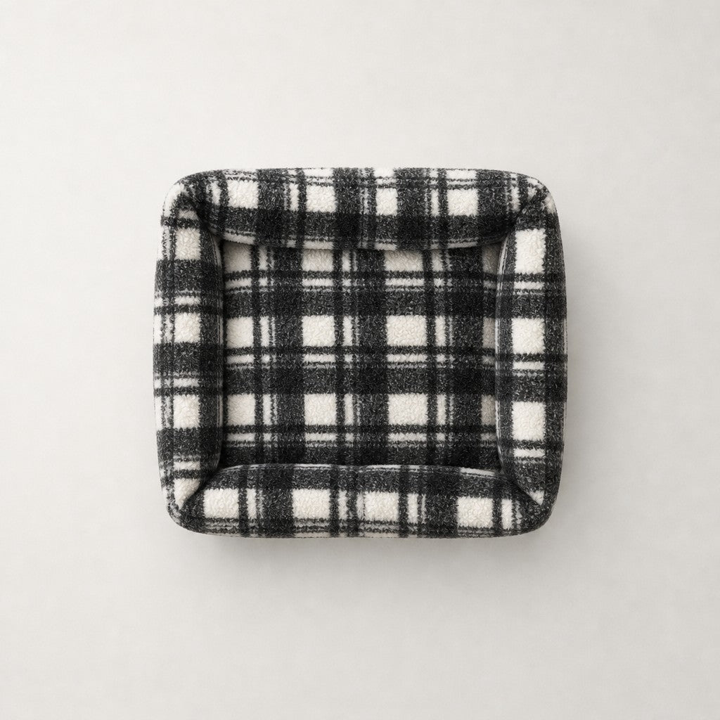 Panier carré écossais pour chat Edimbourg Bofélin 11