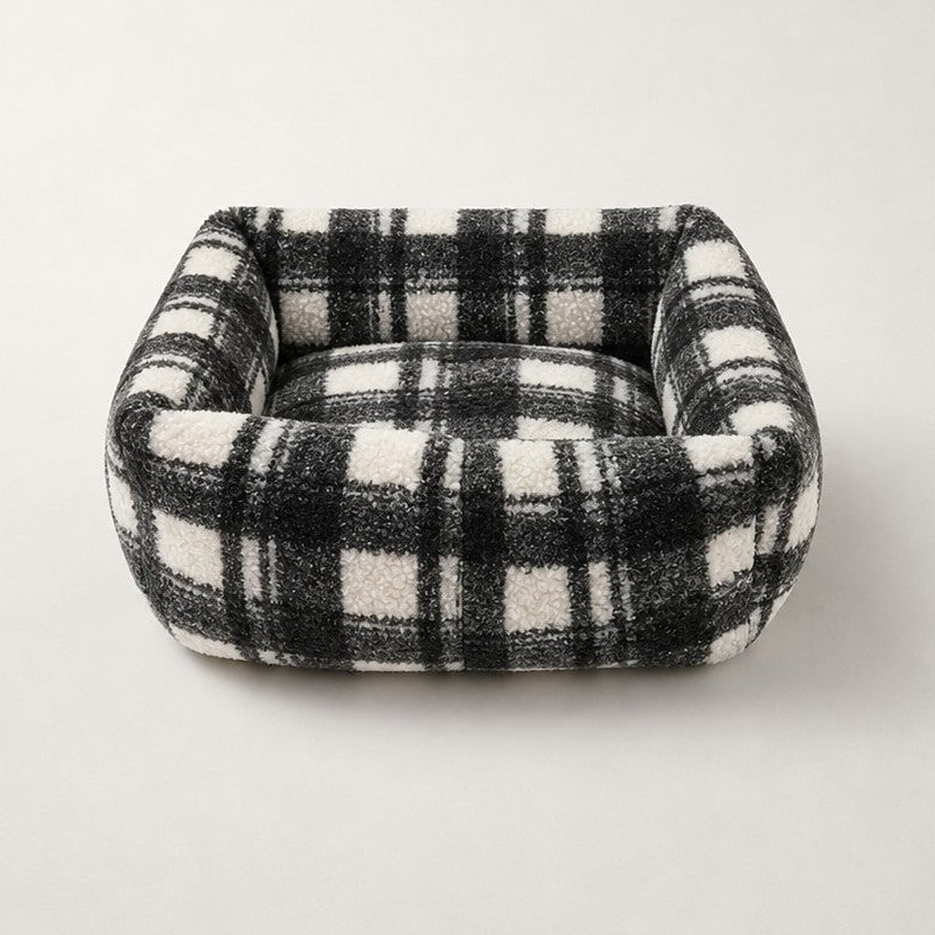 Panier carré écossais pour chat Edimbourg Bofélin 6