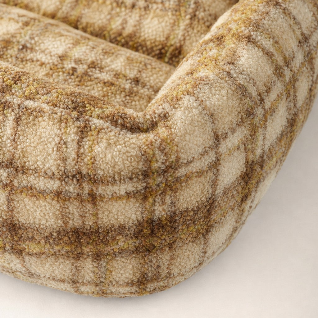 Panier carré pour chat à carreaux vintage Inverness Bofélin 11