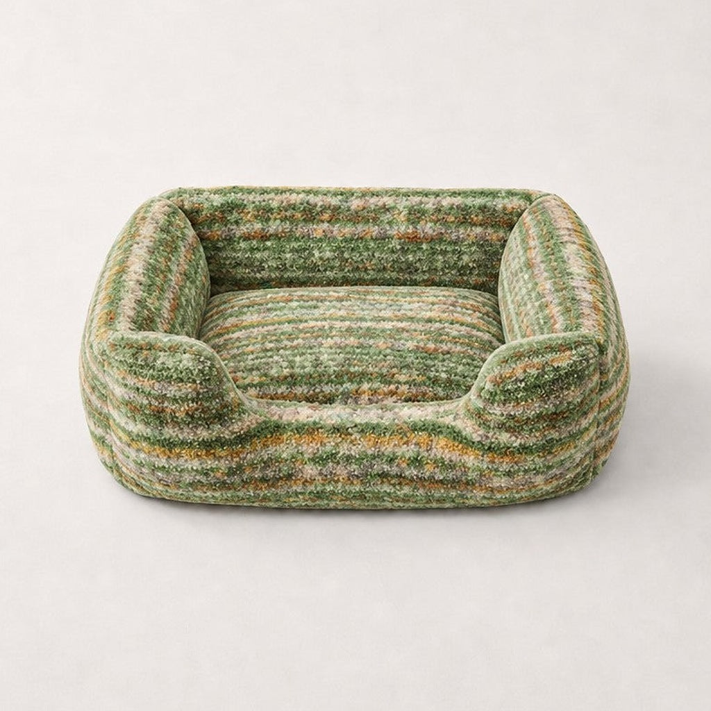 Panier carré pour chat à carreaux vintage Inverness Bofélin 17