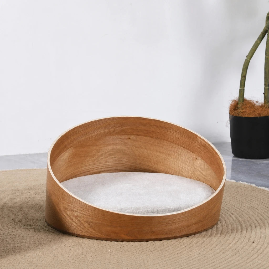 Panier chat design rond - Bofélin