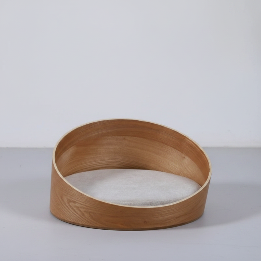 Panier chat design rond S