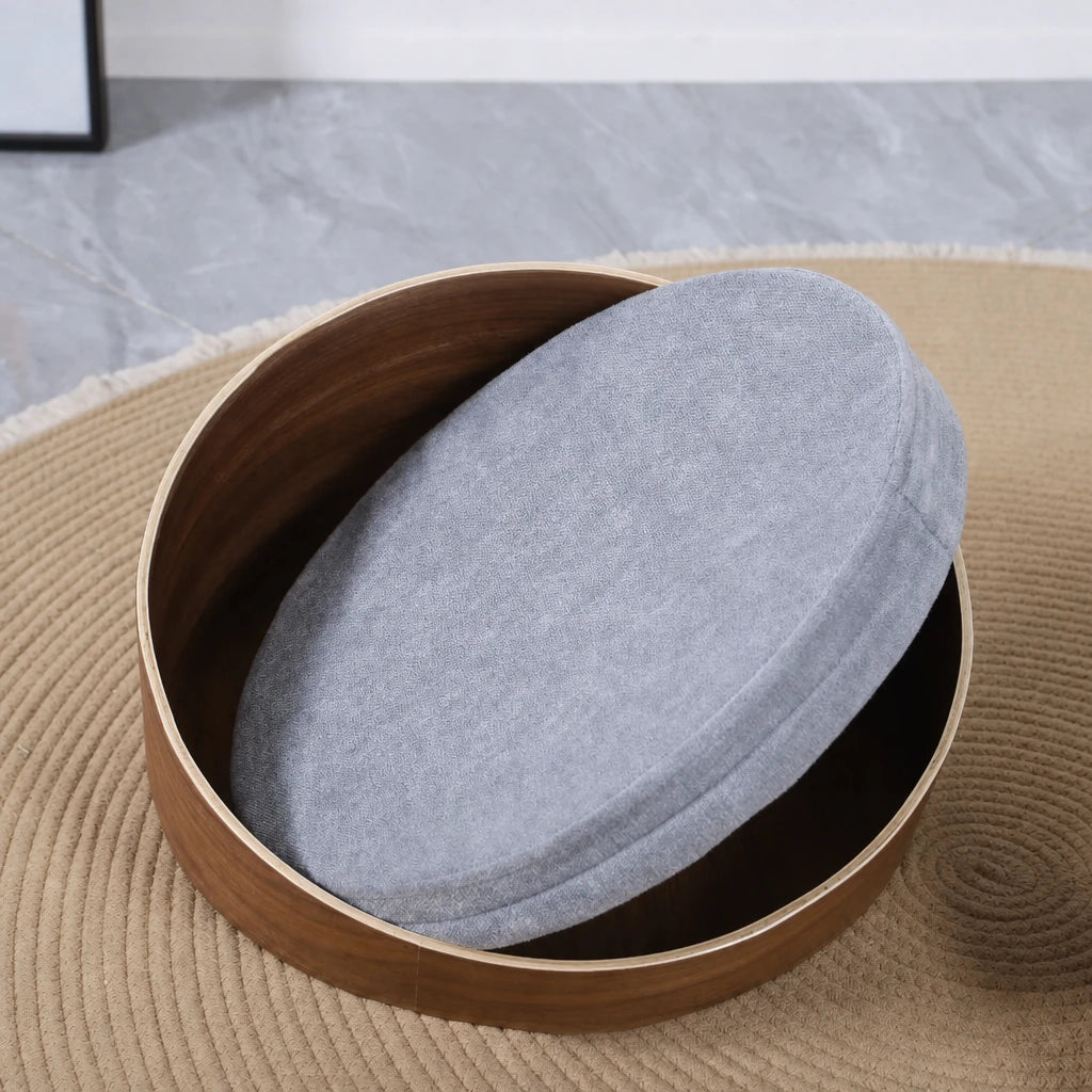 Panier chat design rond S Florence Bofélin en situation