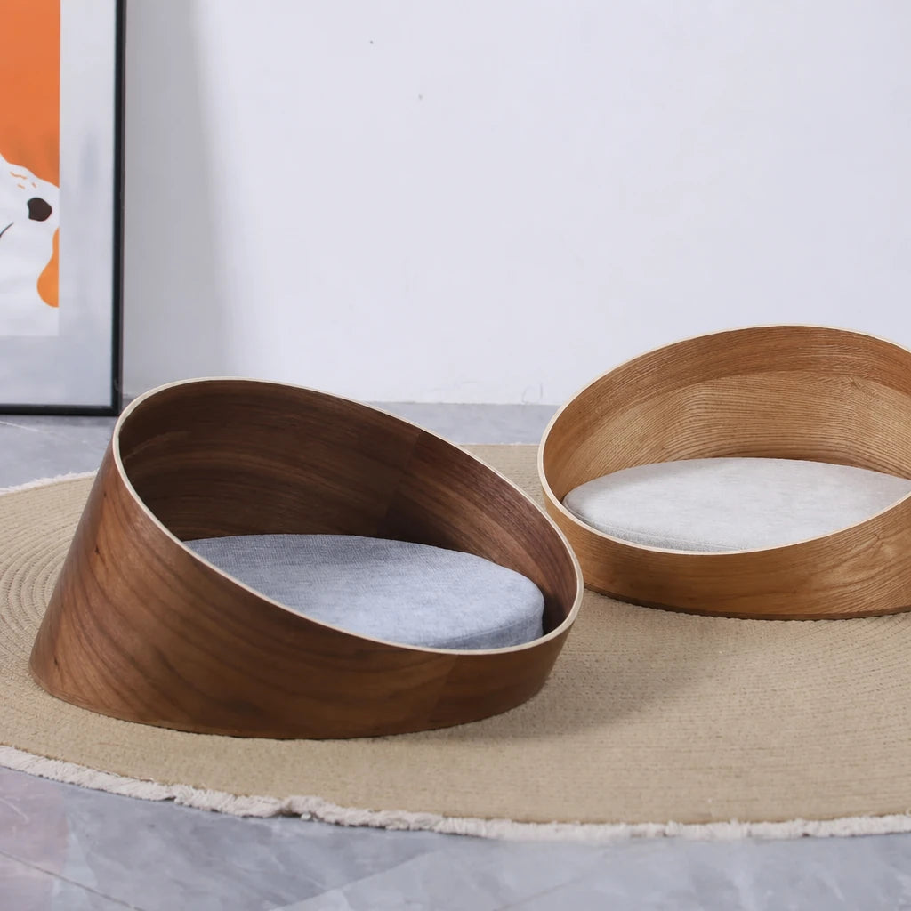 Panier chat design rond S Florence Bofélin en situation