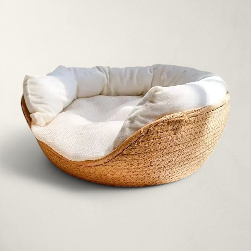 Panier cocon tressé pour chat S - Bofélin - 3