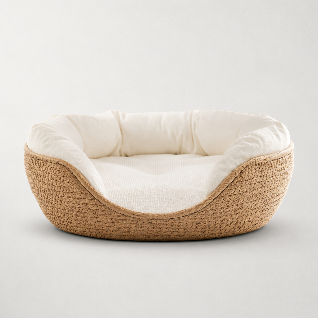 Panier cocon tressé pour chat S - Bofélin