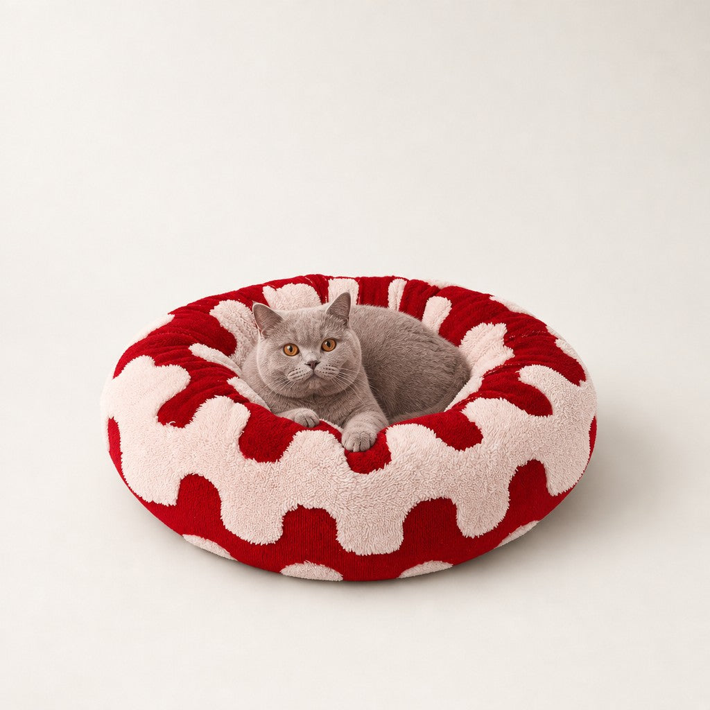 Panier donut pour chat Amsterdam Bofélin 25
