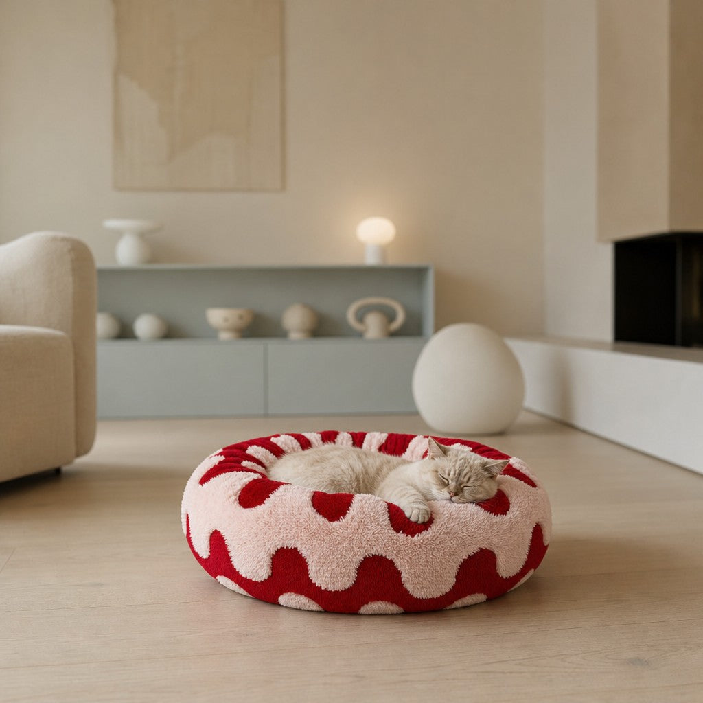 Panier donut pour chat Amsterdam Bofélin 27